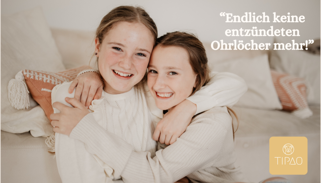 100 % biokompatibles Titan – keine Allergien Perfekt für sensible Kinderohren Sicherer Schraubverschluss Federleicht – auch für kleine Ohren